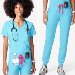 NWT FIGS | Neon Blue XXS/XXS